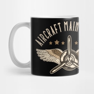 Aircraft  Maintenance Airplane Aircraft Mechanic Mug